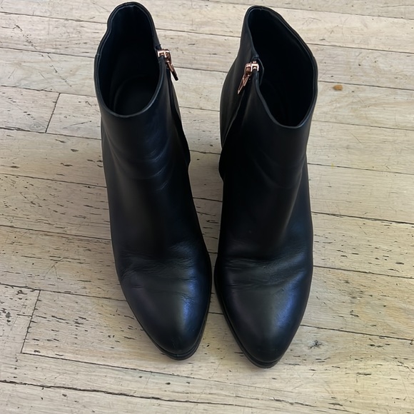 black alexander wang gabi bootie rose gold size 38 - Picture 2 of 5